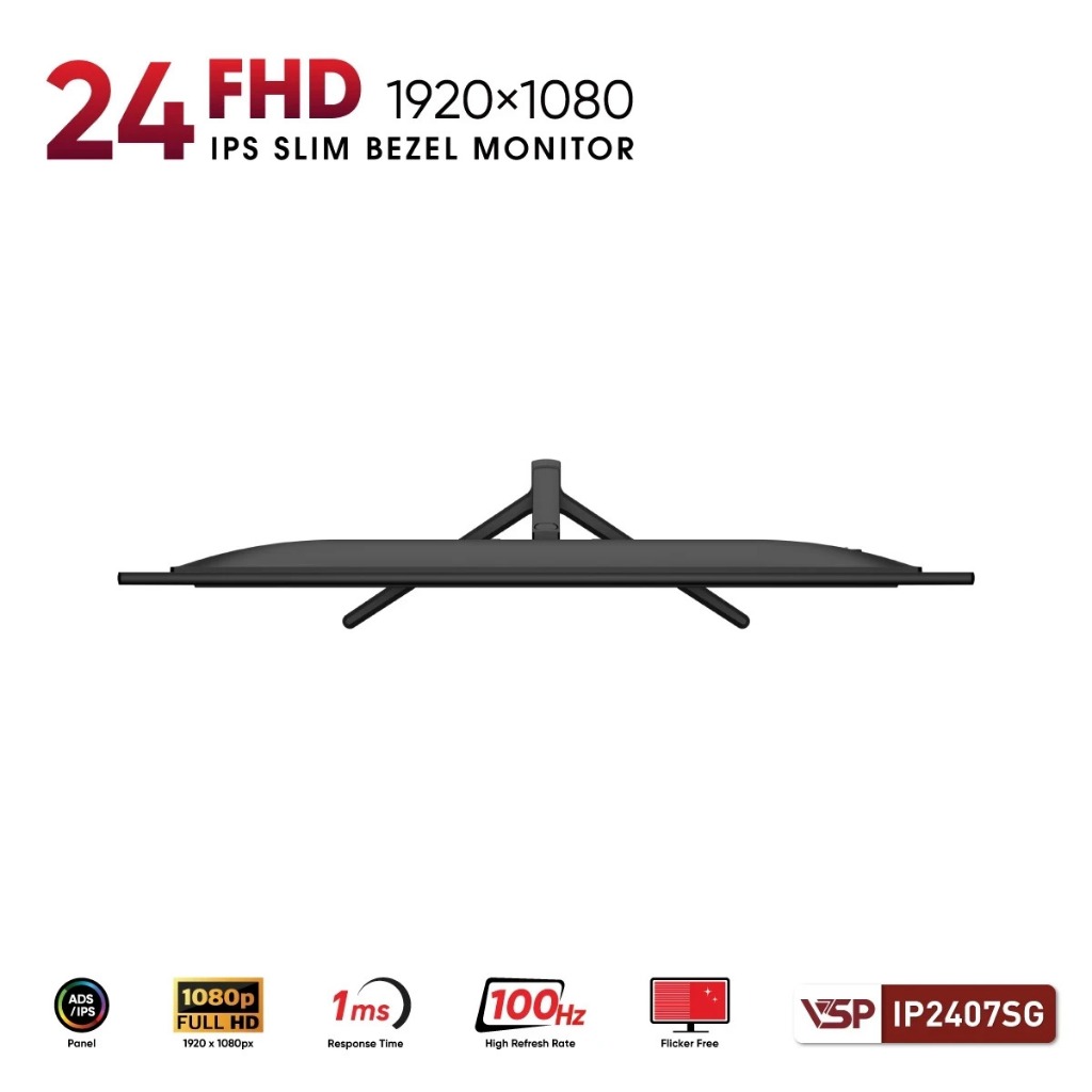 Màn Hình VSP IP2407SG(23.8inch/ IPS/ FHD/ 100Hz - 120Hz/ 1ms)-Bảo hành chính hãng 36 tháng giá tốt nhất Shopee | BigBuy360 - bigbuy360.vn