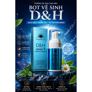 DD Vệ Sinh Bọt Vùng Kín Ngăn Ngừa Viêm D&H SOOTHE 100ML (giảm thâm, giảm ngứa, diệt khuẩn)