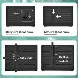 Giá Để Chén Đĩa Nhà Bếp Thép Carbon, Giá Để Ráo Nước 2 Tầng, Đựng Chén Đĩa, Dụng Cụ Nhà Bếp