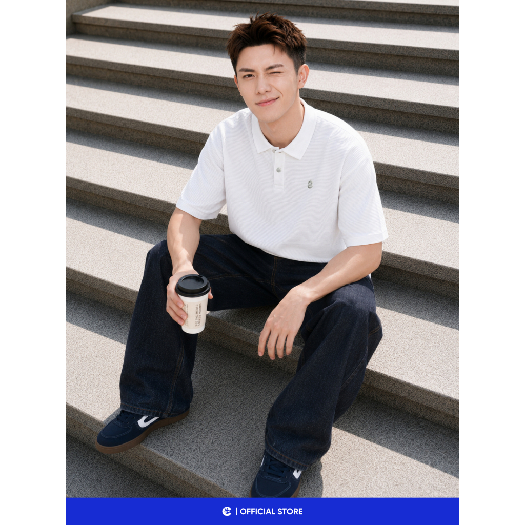 Áo thun phông polo có cổ bẻ trẻ trung boxy Local Brand Chính Hãng City Cycle Áo Polo Frankness