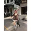 Áo Babydoll cổ V phối yếm dáng xoè GUMIE tay bí phồng mùa hè - A26GM