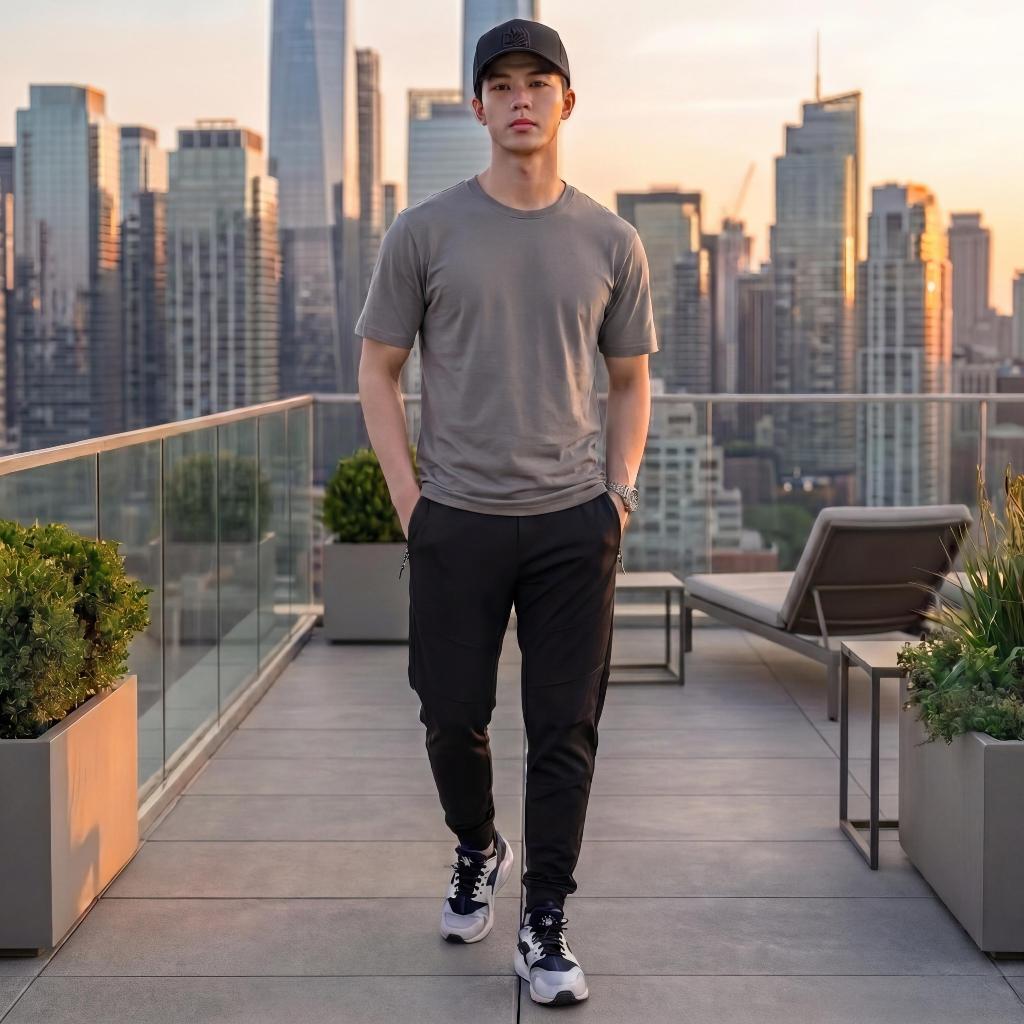 Bộ Áo Quần Thể Thao Nam jogger nam tập gym Logo 7 Màu vải thun loại 1 co giãn 4 chiều hàng cao cấp shopthethaokute