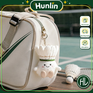 Móc Khóa Thú Bông Hình Quả Cầu Lông Cute Hunlin, Charm Treo Túi, Balo Dễ Thương HLA001