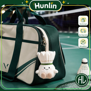 Móc Khóa Thú Bông Hình Quả Cầu Lông Cute Hunlin, Charm Treo Túi, Balo Dễ Thương HLA001