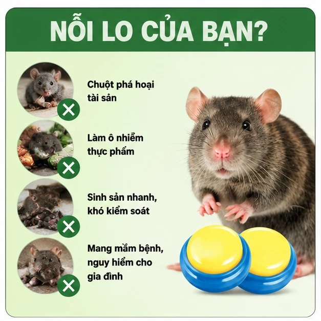 🐭Thuốc Diệt Chuột 10 Viên Mồi Diệt Chuột Hiệu Quả Dùng Cho Nhà Kho Ô Tô Hỗ Trợ Kiểm Soát Chuột
