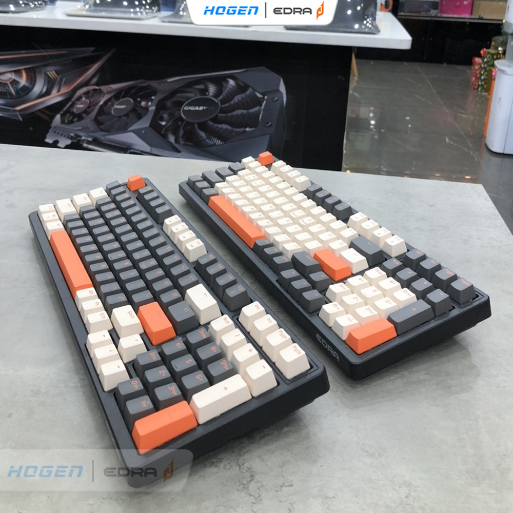 Bàn phím chơi game cơ EDRA EK398 Beta/Alpha | USB | Led RGB | Switch (Blue/Red/Brown) | Bảo Hành 24TH | BigBuy360 - bigbuy360.vn