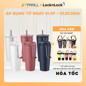 Ly giữ nhiệt LocknLock Bucket Tumbler LHC4268 LHC4269 540ml, Hàng chính hãng, thép không gỉ- JoyMall