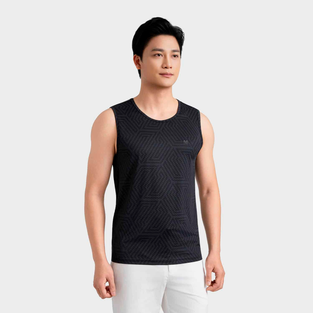 Áo Tanktop Nam Insidemen tản nhiệt, thoáng khí, khô nhanh phù hợp thể thao ITL120AS0