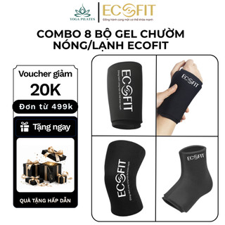 Combo GEL chườm nóng/lạnh ECOFIT hỗ trợ phục hồi sau mổ, chấn thương, chườm sau chơi thể thao, thư giãn cơ bắp