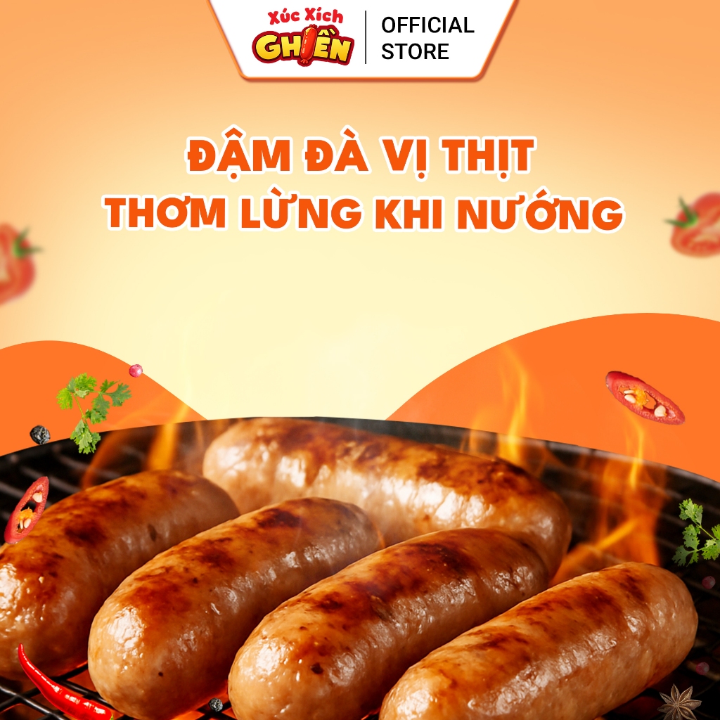 Lạp Xưởng Tươi Bao Bao Vị Hà Khẩu S2 Vietinter Foods (Gói 500g)