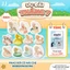 Phao Bơi Ngồi Sọc CÓ MÁI CHE BEBEBONGBONG Cho Bé