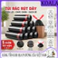 Túi đựng rác gia dụng có dây rút, 5 cuộn/gói, tự động đóng kín, dễ mang theo, thích hợp cho phòng tắm và phòng ngủ, túi