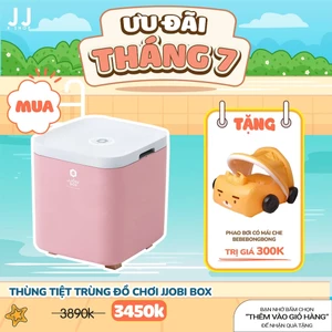Thùng Tiệt Trùng UV Đồ Chơi, Đồ Dùng JJOBI BOX Cho Bé Nội Địa Hàn Quốc