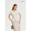 Áo Peplum Nữ GUMAC Cổ V Tay Ngắn Xòe Nhẹ Tôn Eo Thanh Lịch Tôn Dáng LAG06044