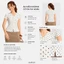 Áo Peplum Nữ GUMAC Cổ V Tay Ngắn Xòe Nhẹ Tôn Eo Thanh Lịch Tôn Dáng LAG06044