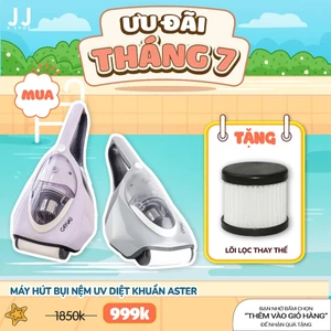 Máy Hút Bụi Nệm UV Diệt Khuẩn ASTER Thương Hiệu Hàn Quốc