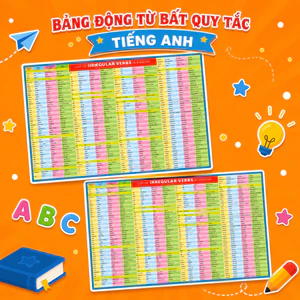 Bảng 360 Động Từ Bất Quy Tắc Trong Tiếng Anh