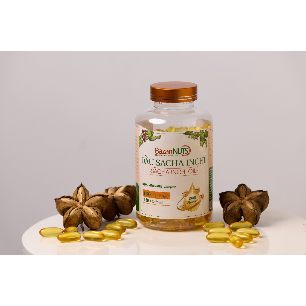 Viên Nang Dầu Shacha Inchi Bazan Nuts