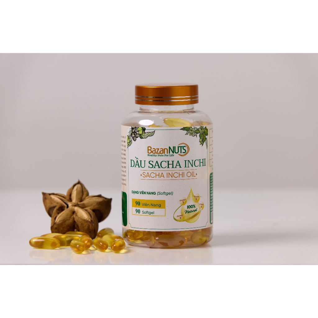 Viên Nang Dầu Shacha Inchi Bazan Nuts