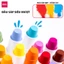 Bút Sáp Màu Dầu Lụa Gấu Con Deli12/24 Màu Tươi Đậm Siêu Mịn Dễ Rửa Trôi An Toàn Trẻ Nhỏ Tô Màu Vẽ Tran