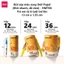 Bút Sáp Màu Dầu Lụa Gấu Con Deli12/24 Màu Tươi Đậm Siêu Mịn Dễ Rửa Trôi An Toàn Trẻ Nhỏ Tô Màu Vẽ Tran