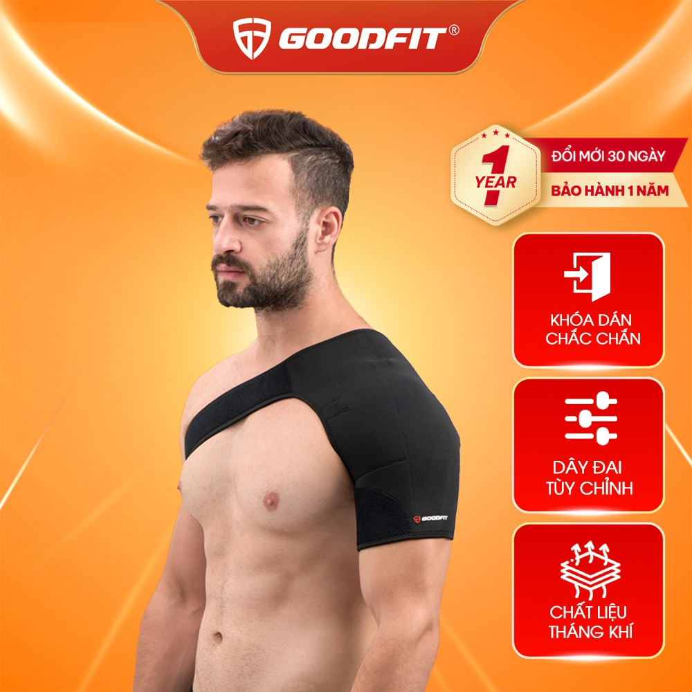 Đai bảo vệ khớp vai, bảo vệ vai cao cấp GoodFit GF702S