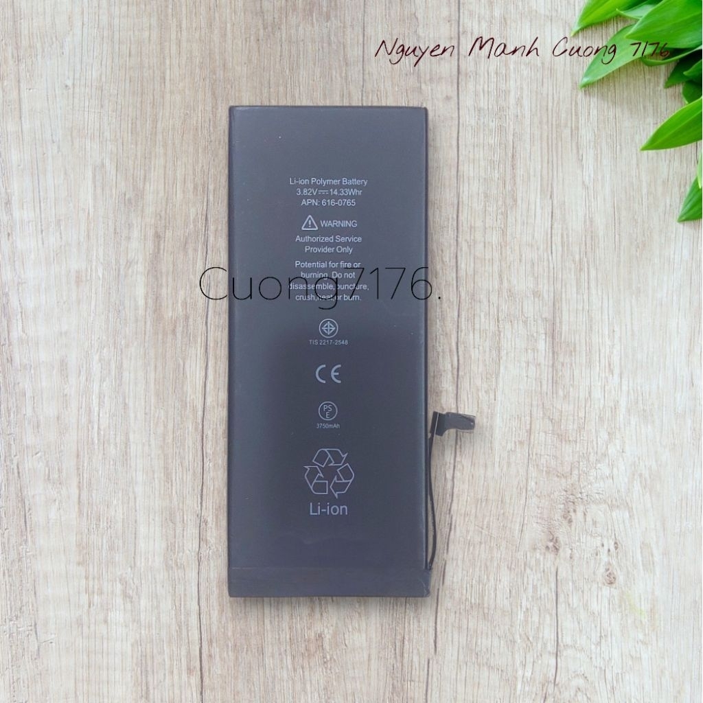 Pin Dung Lượng Cao (3750mAh) Đã Qua Sử Dụng Còn 100% Dành Cho 6 Plus (Không Logo) | BigBuy360 - bigbuy360.vn