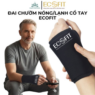 Gel Chườm Nóng Lạnh Cổ Tay ECOFIT Cao Cấp Giảm Đau Bong Gân, Mỏi Cổ Tay, Thư Giãn Sau Chơi Thể Thao