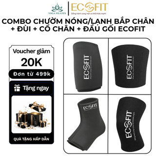 Combo Đai Chườm Nóng Lạnh ECOFIT Cho Bắp Chân, Đùi, Cổ Chân, Đầu Gối – Giảm Đau, Giảm Sưng, Hỗ Trợ Phục Hồi Chấn Thương