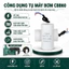 Tụ điện động cơ máy bơm CBB60 4uf - 35uf 450VAC chất lượng cao