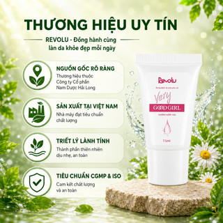 Dung dịch vệ sinh Revolu Very Good Girl 7,5ml làm sạch dịu nhẹ, lưu hương nước hoa thơm mát