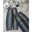 Quần Jeans Ống Cong Bigsize 55-90kg Premium Form Rộng Màu Wash Retro Cá Tính Đi Học Đi Chơi MS625