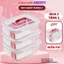 Bộ Hộp Đựng Thức Ăn Chống Tràn Thủy Tinh Chịu Nhiệt Chữ Nhật 370ml COACOOK