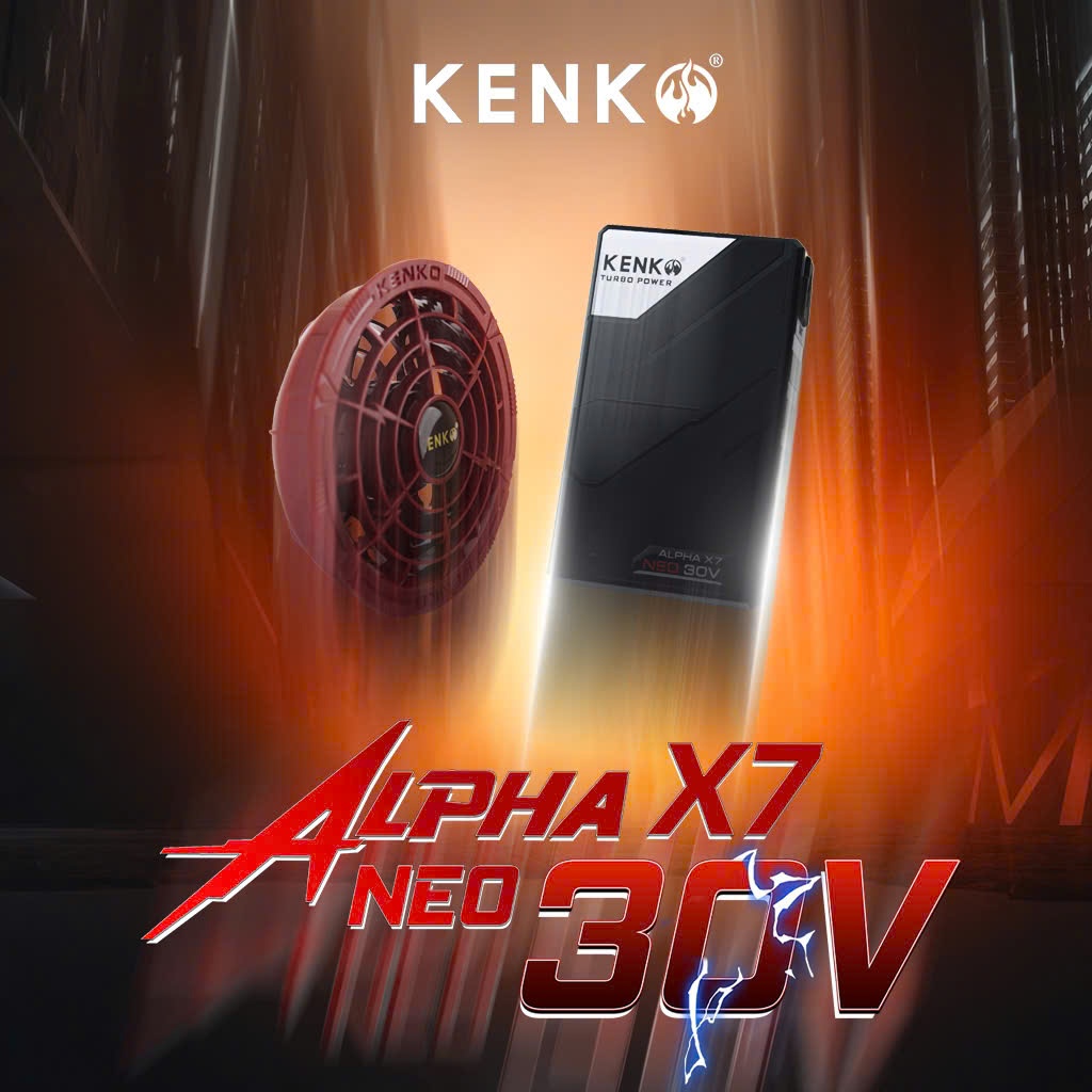 [KENKO STORE] BỘ PHỤ KIỆN KENKO 30V ALPHA X7 ĐẦY ĐỦ. Mẫu mới nhất 2026. Bảo hành 12 tháng! áo  quạt  gió  điều  hoà