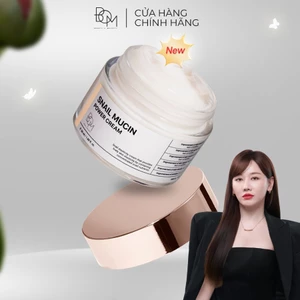 Kem dưỡng ẩm, hỗ trợ làm mờ nếp nhăn B.O.M Snail Mucin Power Cream - 50ml
