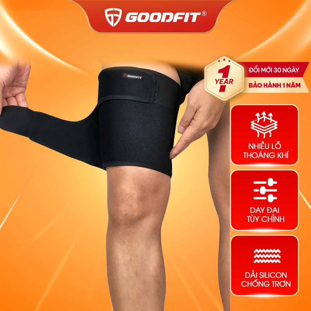 Đai đùi, bó đùi bảo vệ đùi, khớp háng GoodFit GF502T