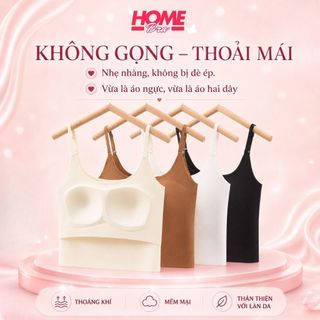 Áo bra nữ su cao cấp mềm mịn thoáng mát co giãn linh hoạt đệm mút sẵn viền mỏng nhẹ tàng hình B6683