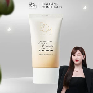 Kem chống nắng che khuyết điểm BOM Foundation Free Tone Cover Sun Cream - 50G