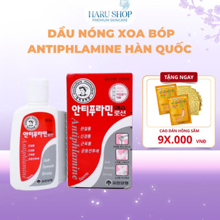 (Tặng Cáo Dán) Dầu Nóng Xoa Bóp Hàn Quốc Antiphlamine Giảm Đau Nhức Mỏi Chân Tay - 100ml