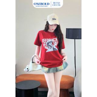Áo Thun Oversize "FEEDBACK" Local Brand ONEBOLD Cotton 270GSM, Áo Phông Form Rộng Nam Nữ - OB04
