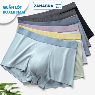 Quần lót nam sip đùi kháng khuẩn cao cấp dáng boxer vải cotton thun co giãn 4 chiều ZANABRA N3999