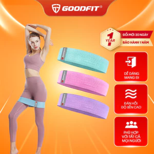 Dây mini band tập mông, dây kháng lực tập gym co giãn đàn hồi GoodFit GF914MB