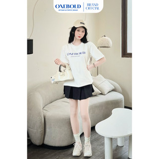 Áo Thun Oversize Brand ONEBOLD T-Shirt Cotton 270GSM, Áo Phông Form Rộng Nam Nữ  - OB06