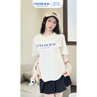 Áo Thun Oversize Brand ONEBOLD T-Shirt Cotton 270GSM, Áo Phông Form Rộng Nam Nữ  - OB06