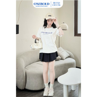 Áo Thun Oversize Brand ONEBOLD T-Shirt Cotton 270GSM, Áo Phông Form Rộng Nam Nữ  - OB06