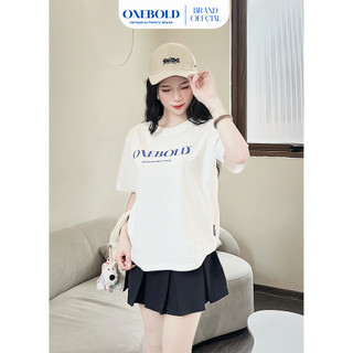 Áo Thun Oversize Brand ONEBOLD T-Shirt Cotton 270GSM, Áo Phông Form Rộng Nam Nữ  - OB06