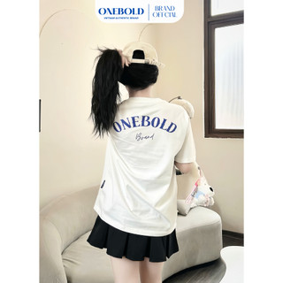 Áo Thun Oversize Brand ONEBOLD T-Shirt Cotton 270GSM, Áo Phông Form Rộng Nam Nữ  - OB06