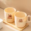 Cốc Nhựa PP Capybara Dễ Thương Dùng Uống Nước, Đánh Răng An Toàn Cho Bé MUN STORE COCCAPY075