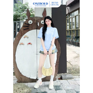 Áo Thun Oversize "HABBIT AND FOX" Brand ONEBOLD Cotton 270gsm, Áo Phông Form Rộng Nam Nữ - OB10