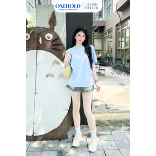 Áo Thun Oversize "HABBIT AND FOX" Brand ONEBOLD Cotton 270gsm, Áo Phông Form Rộng Nam Nữ - OB10